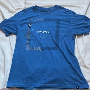 Hurley Ocean Blue Graphic Tee NWOT